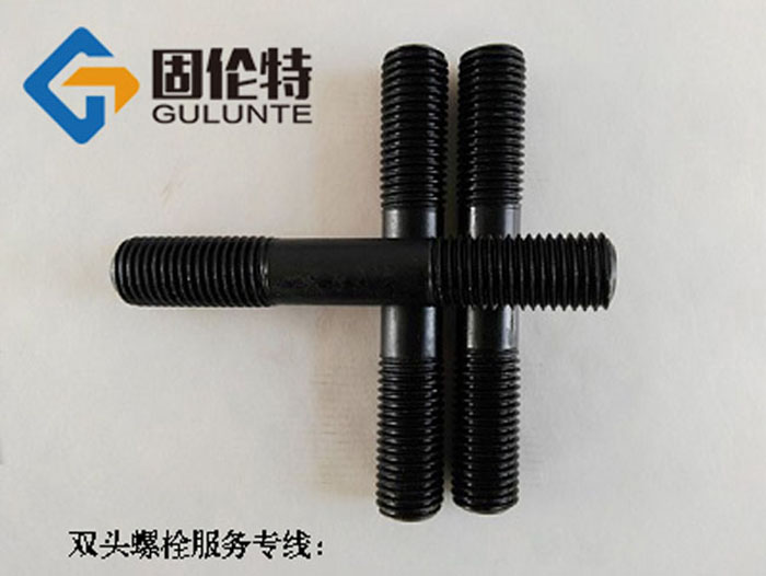 發黑35CrMo雙頭螺栓型號規格及尺寸一覽表大全,合金鋼雙頭螺栓廠家直銷批發報價